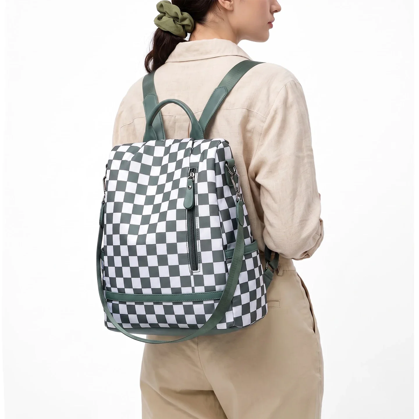 Travel Backpack Anti Theft - حقيبة ظهر أكسفورد مضادة للسرقة للنساء،