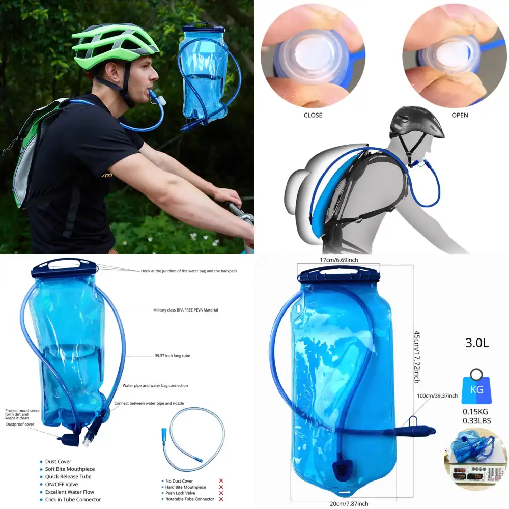 WAP01 حقيبة ماء رياضية محمولة  - مراجعة Hydration Pack Outdoor وسعره