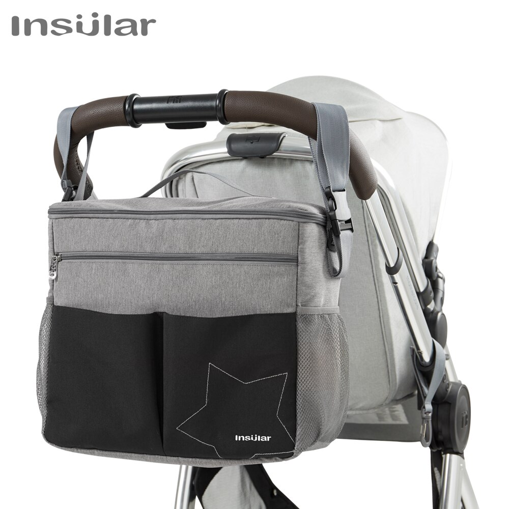 معزول سعة كبيرة حفاضات الطفل ح - مراجعة Backpack Diaper Bag وسعره