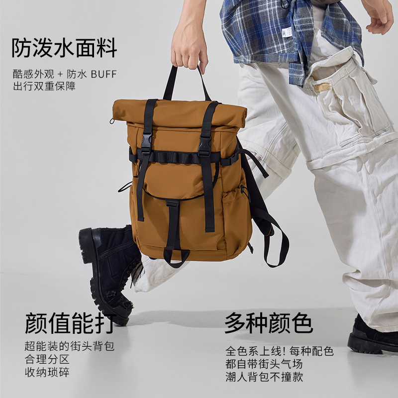 حقيبة ظهر جديدة للرجال قابلة ل - مراجعة Canvas Backpack Casual وسعره