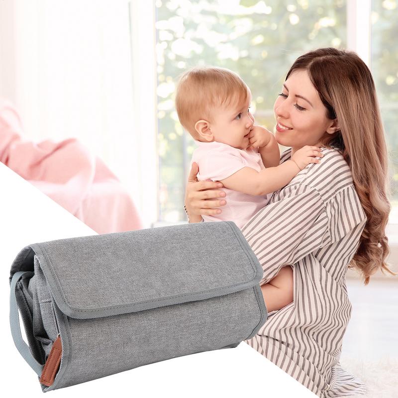 حقيبة حفاضات صغيرة قابلة للطي  - مراجعة Backpack Diaper Bag وسعره