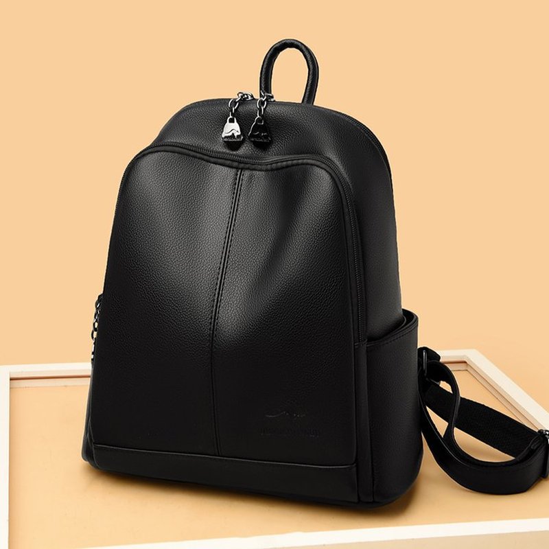 حقائب ظهر سفرية جديدة من الجلد - مراجعة Travel Backpack Anti Theft وسعره