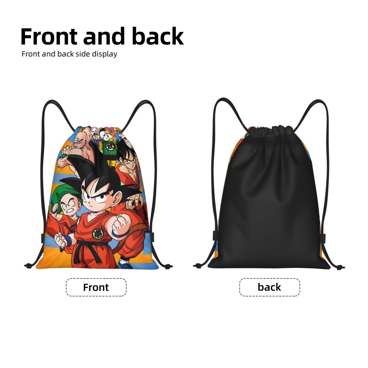 حقائب برباط مخصصة بتصميم DBZ G - مراجعة Drawstring Gym Bag وسعره