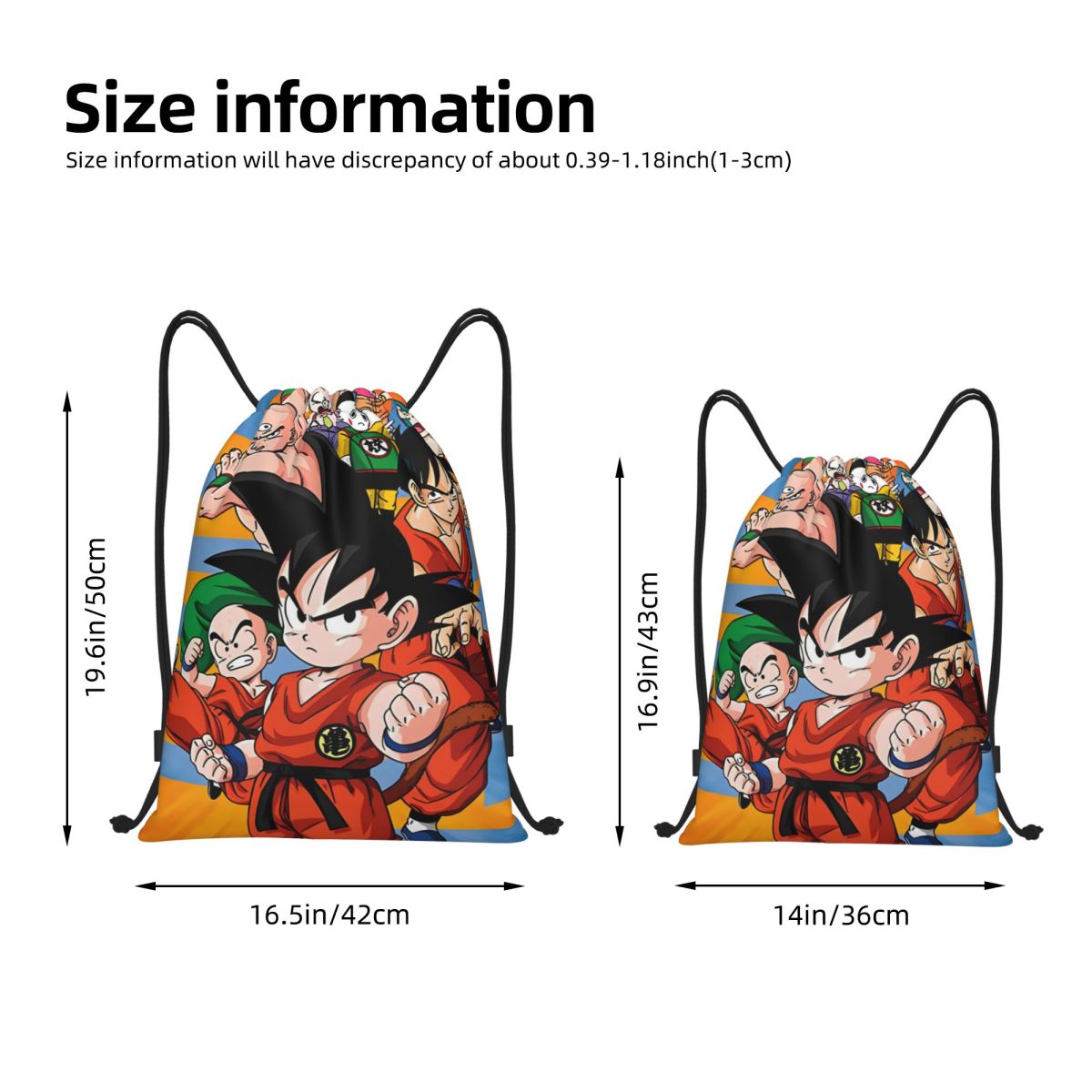 حقائب برباط مخصصة بتصميم DBZ G - مراجعة Drawstring Gym Bag وسعره