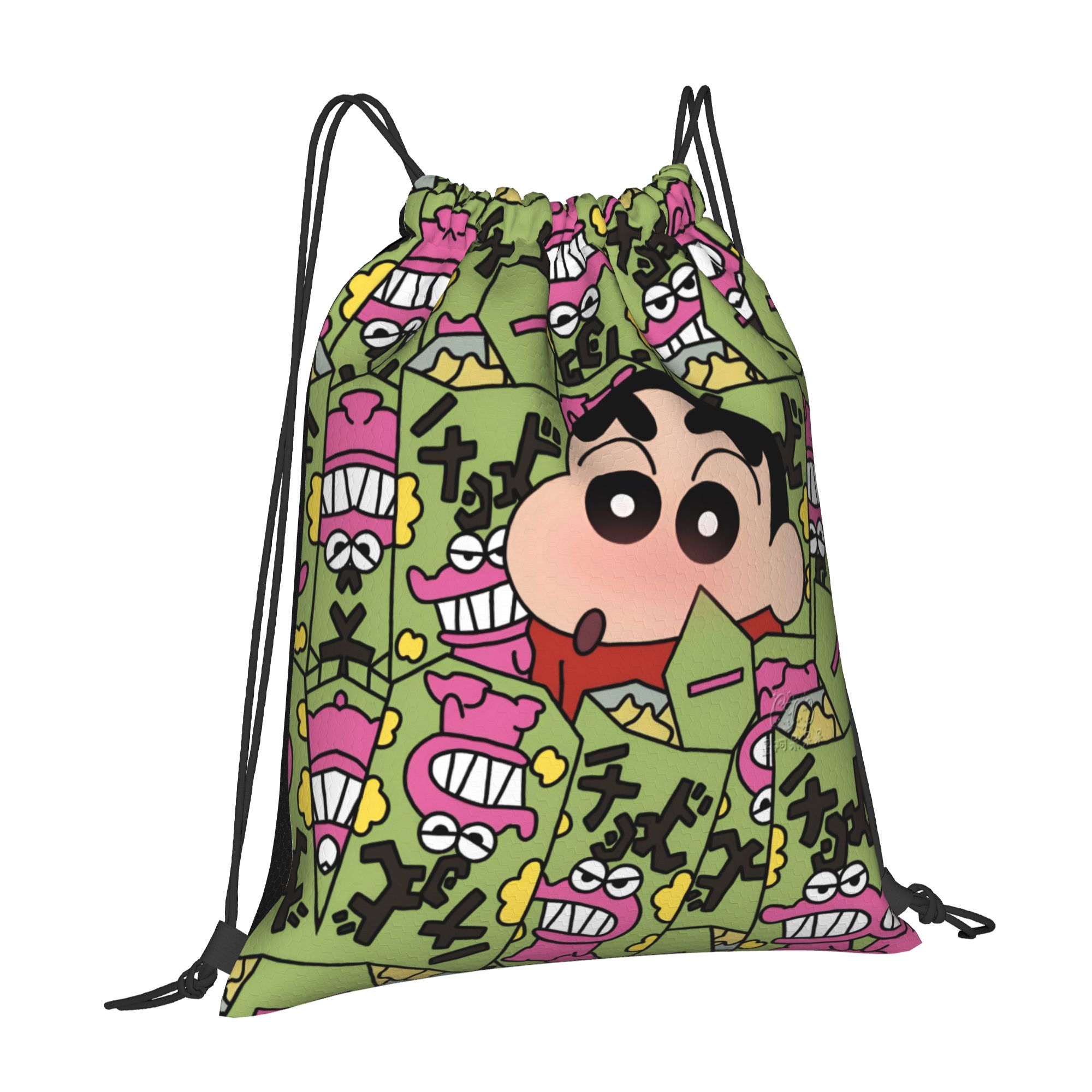 حقيبة ظهر مخصصة بتصميم كرتوني  - مراجعة Drawstring Gym Bag وسعره